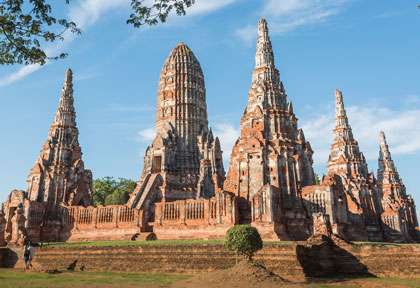 Temple - Ayutthaya - Thailande © Pongnathee Kluaythong - Shutterstock