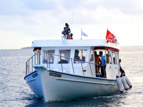 Maldives -Vilamendhoo - Le centre de plongée - Le bateau