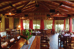 Belize - Blancaneaux Lodge - Restaurant Montagna