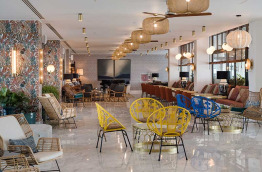 Iles Canaries - Lanzarote - Hotel Fariones - Hall de réception
