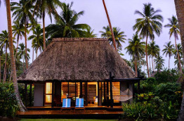 Fidji - Vanua Levu - Jean-Michel Cousteau Resort - Oceanfront Bure © Chris McLennan