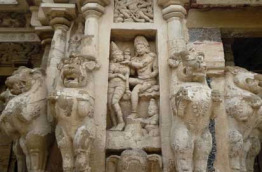 Inde - La route de Pondichery - Temple d'Ekambereshwara à Kanchipuram