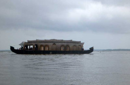 Inde - La route de Pondichery - House Boat
