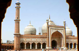 Inde - La Jama Masjid à Delhi