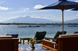Indonésie - Gili Trawangan - Villa Almarik - Beach Restaurant