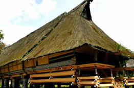 Indonésie - Sumatra - Maison traditionnelle à Medan