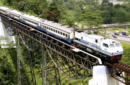 Indonésie - Le train de Jakarta à Jogjakarta