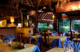 Polynésie - Moorea - Les Tipaniers - Restaurant Jardin