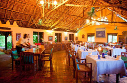 Tanzanie - Mafia Island - Kinasi Lodge - Restaurant