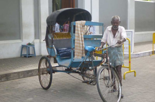 Inde - La route de Pondichery - Pondicherry