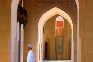 La grande mosquée de Mascate © OT Oman