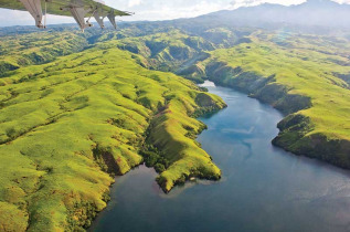 Papouasie-Nouvelle-Guinée - Tufi Resort - Vue aérienne des fjords