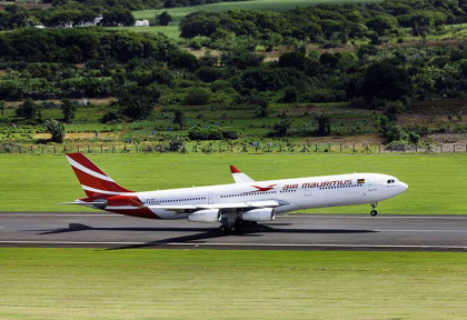 Air Mauritius - A340-300 au décolage