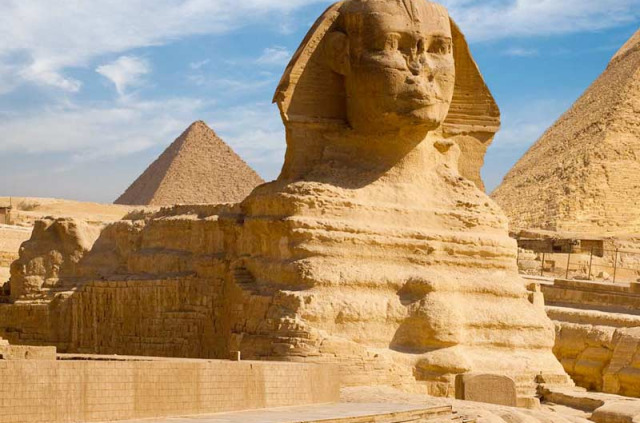 Égypte - Le Caire - Memphis, Saqqarah, les Pyramides et le Sphinx de Gizeh