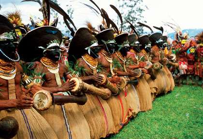 Festival Mount Hagen - Papouasie Nouvelle Guinee © David Kirkland