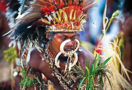 Festival province de Oro - Papouasie  Nouvelle Guinee © David Kirkland