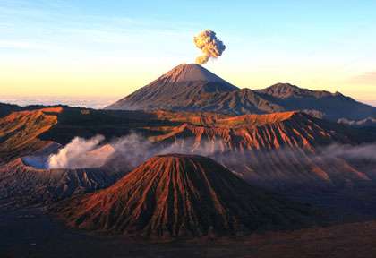Bromo à Java en Indonésie