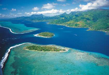 Le lagon de Raiatea
