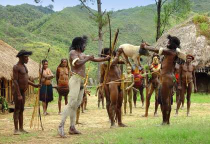 Fête du cochon - Papua - Indonésie © Dr Weiglein Expedition