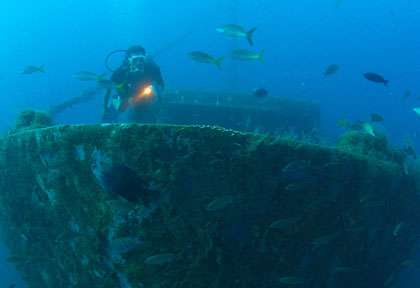 Plongée épaves en Guadeloupe