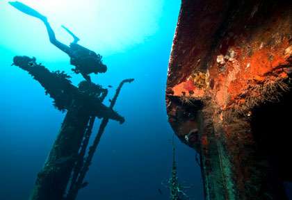 Les épaves de Guadeloupe