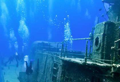 plongée sur l’épave MV Captain Keith Tibbets
