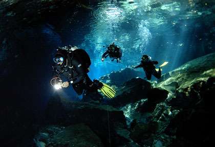 Plongée Cenotes à Playa Del Carmen Yucatan