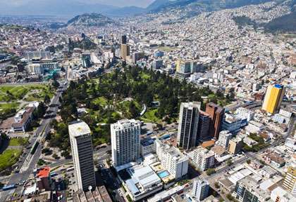 Quito en Equateur