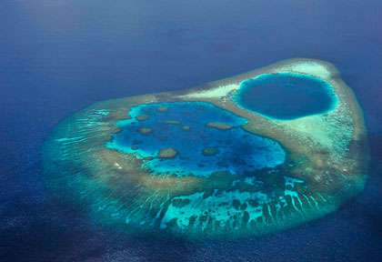 Atoll des Maldives