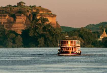 Croisière sur l'Irrawady - Mingun © Pandaw River Cruise