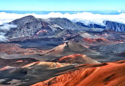 Caldeira du volcan Haleakala - Maui - Hawaii © Shutterstock Henner Damke