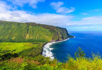 Vallée de Waipi - Big island - Hawaii © Shutterstock - png Studio Photography