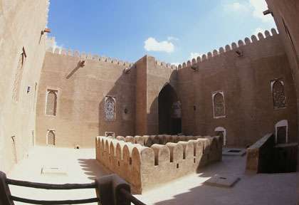 Fort dans le désert Omanais