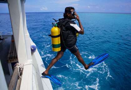 plongée aux Maldives