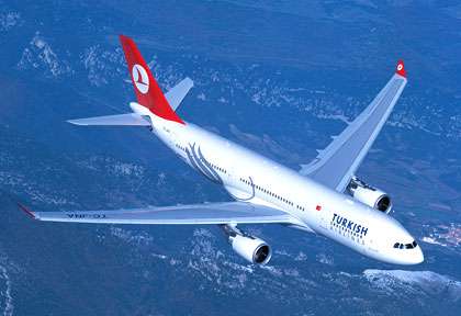 Depart de province avec Turkish Airlines
