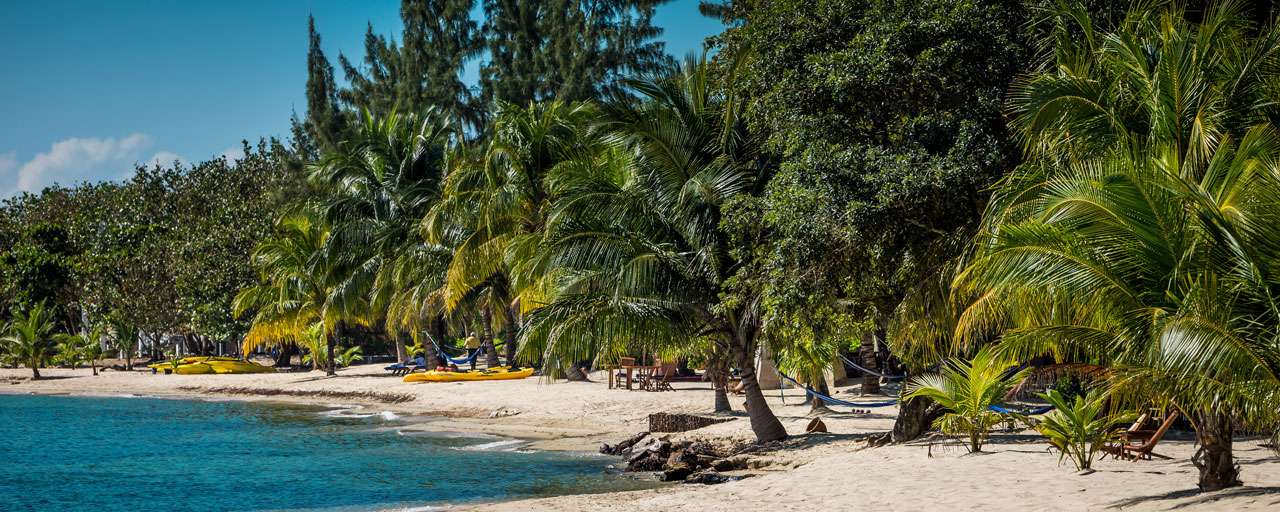 Plage du Turtle Inn à Placiencia